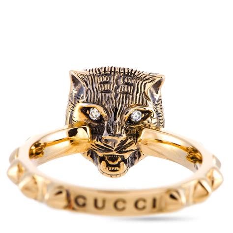 bague Gucci feline